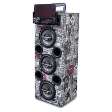 Carregar imagem no visualizador da galeria, Caixa Trio Automotiva Residencial Bob 3 Alto Falantes 210w - MEU PENDRIVE