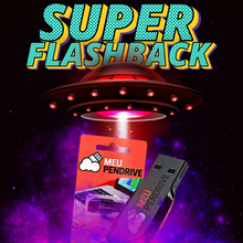 Carregar imagem no visualizador da galeria, Super Flashback - PENDRIVE DE 64GB - MEU PENDRIVE