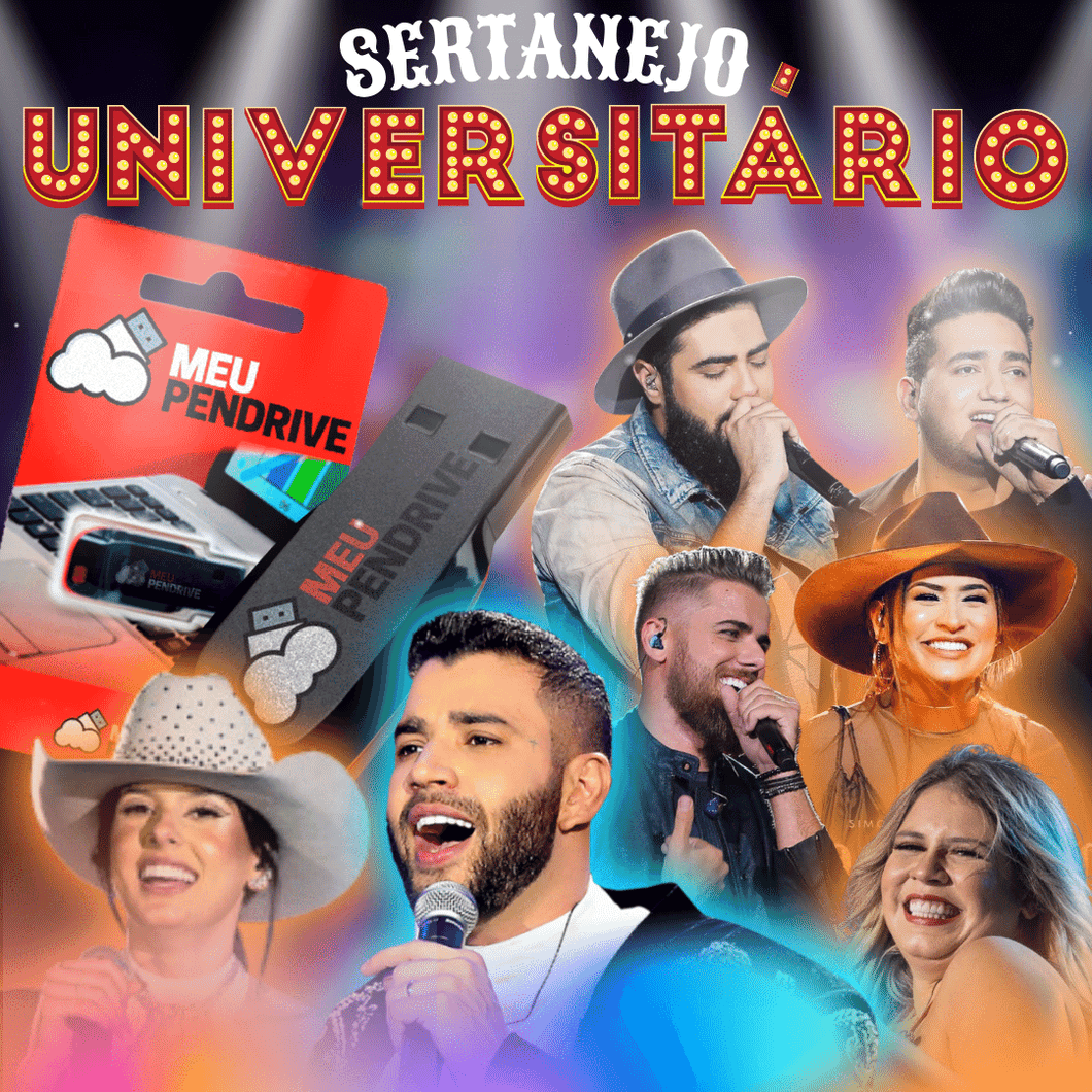 Sertanejo Universitário Atualizado - PENDRIVE - MEU PENDRIVE