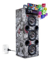 Carregar imagem no visualizador da galeria, Caixa Trio Automotiva Residencial Bob 3 Alto Falantes 210w - MEU PENDRIVE
