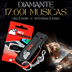 Pendrive Diamante - PENDRIVE DE 128