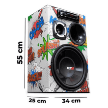 Carregar imagem no visualizador da galeria, Caixa Trio Automotiva Residencial Sub 400w Modulo Taramps - MEU PENDRIVE
