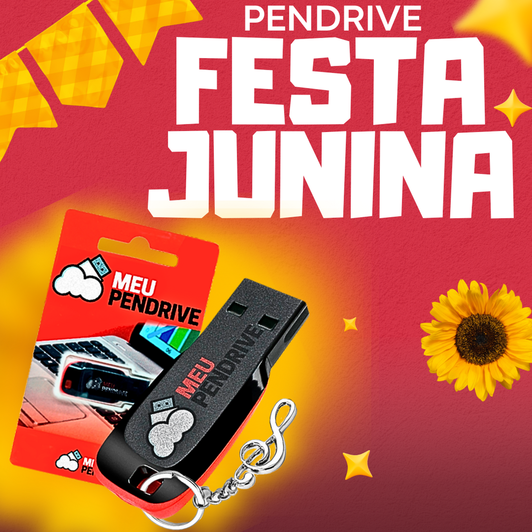 Festa Junina - PENDRIVE 16GB