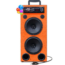 Carregar imagem no visualizador da galeria, CAIXA RESIDENCIAL TRIO 2 FALANTE 6 POL USB - BLUETOOTH - MEU PENDRIVE
