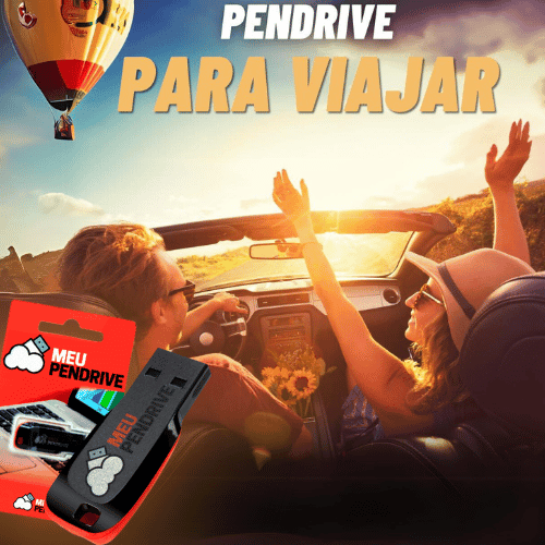 Músicas para viajar – PENDRIVE 16GB - MEU PENDRIVE