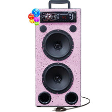 Carregar imagem no visualizador da galeria, CAIXA RESIDENCIAL TRIO 2 FALANTE 6 POL USB - BLUETOOTH - MEU PENDRIVE
