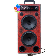 Carregar imagem no visualizador da galeria, CAIXA RESIDENCIAL TRIO 2 FALANTE 6 POL USB - BLUETOOTH - MEU PENDRIVE
