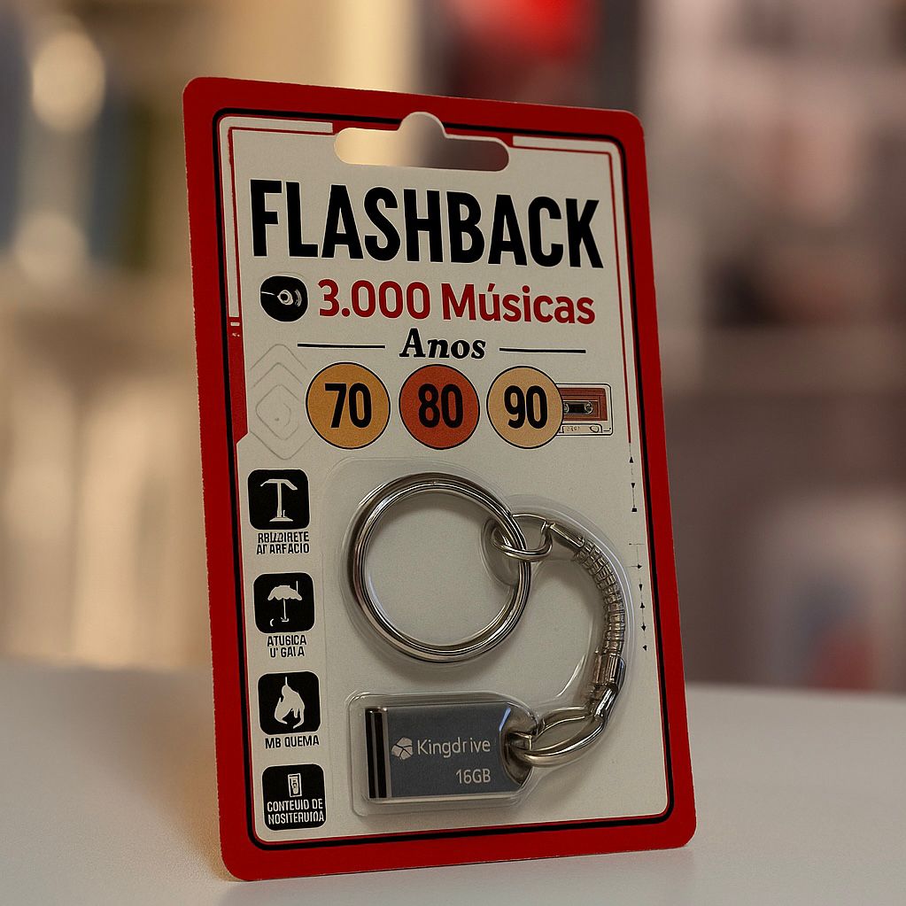 3.000 Mil Músicas Anos 70 80 90 - 32GB