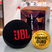 Carregar imagem no visualizador da galeria, Caixa JBL + Pendrive de Ouro - PENDRIVE DE 32GB
