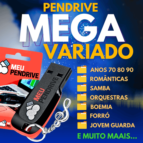 Mega Variado - PENDRIVE 16GB - MEU PENDRIVE