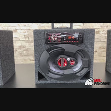Carregar e reproduzir vídeo no visualizador da galeria, CAIXA BOB RESIDENCIAL POTENTE FORTE - FM USB BLUETOOTH
