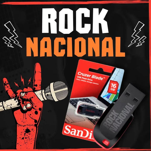 Rock Nacional 70-80-90 – PENDRIVE - MEU PENDRIVE