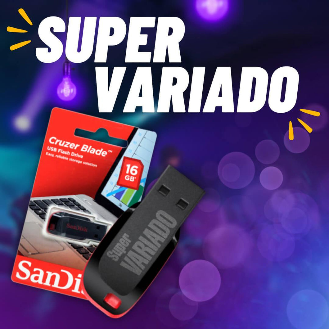 Super Variado – PENDRIVE - MEU PENDRIVE