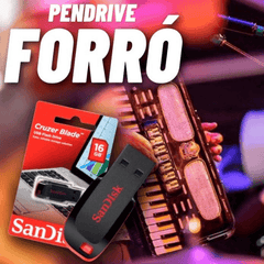 Forró - PENDRIVE DE 16GB