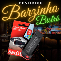 Barzinho Bistrô – PENDRIVE DE 16GB