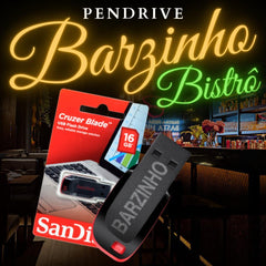 Barzinho Bistrô – PENDRIVE DE 16GB