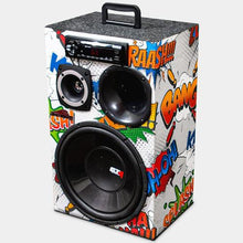 Carregar imagem no visualizador da galeria, Caixa Trio Automotiva Residencial Sub 400w Modulo Taramps - MEU PENDRIVE
