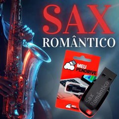 SAX Romântico - PENDRIVE DE 16GB