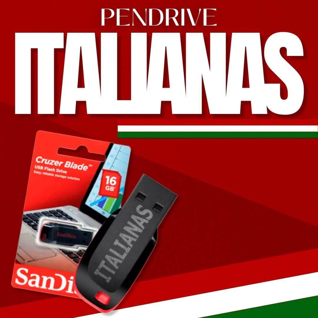 Italianas - PENDRIVE - MEU PENDRIVE