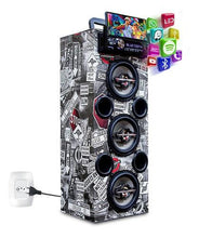 Carregar imagem no visualizador da galeria, Caixa Trio Automotiva Residencial Bob 3 Alto Falantes 210w - MEU PENDRIVE
