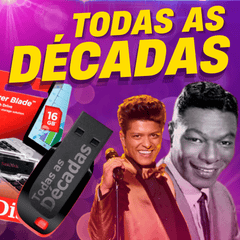 Todas as Décadas - PENDRIVE DE 16GB