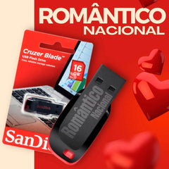 Romântico Nacional – PENDRIVE DE 16GB