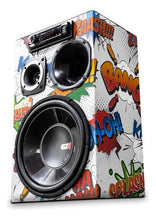 Carregar imagem no visualizador da galeria, Caixa Trio Automotiva Residencial Sub 400w Modulo Taramps - MEU PENDRIVE
