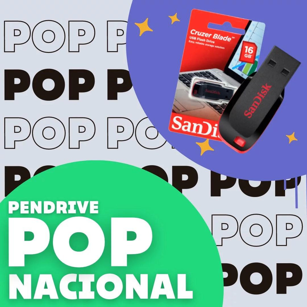 Pop Nacional - PENDRIVE - MEU PENDRIVE