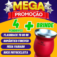 Carregar imagem no visualizador da galeria, 4 Pendrive + Brinde - MEU PENDRIVE
