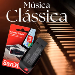 Música Clássica – PENDRIVE DE 16GB